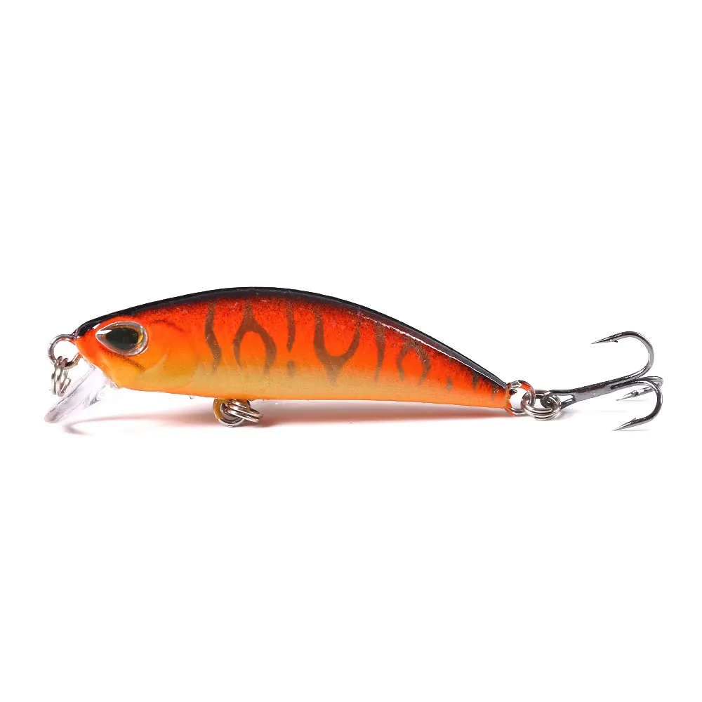 1 Stück 5,8 cm 4,9 g Pesca Jerkbait Köder Sinkender Minnow Angelköder Harter Köder Schwarzer Minnow Wobbler Angelzubehör
