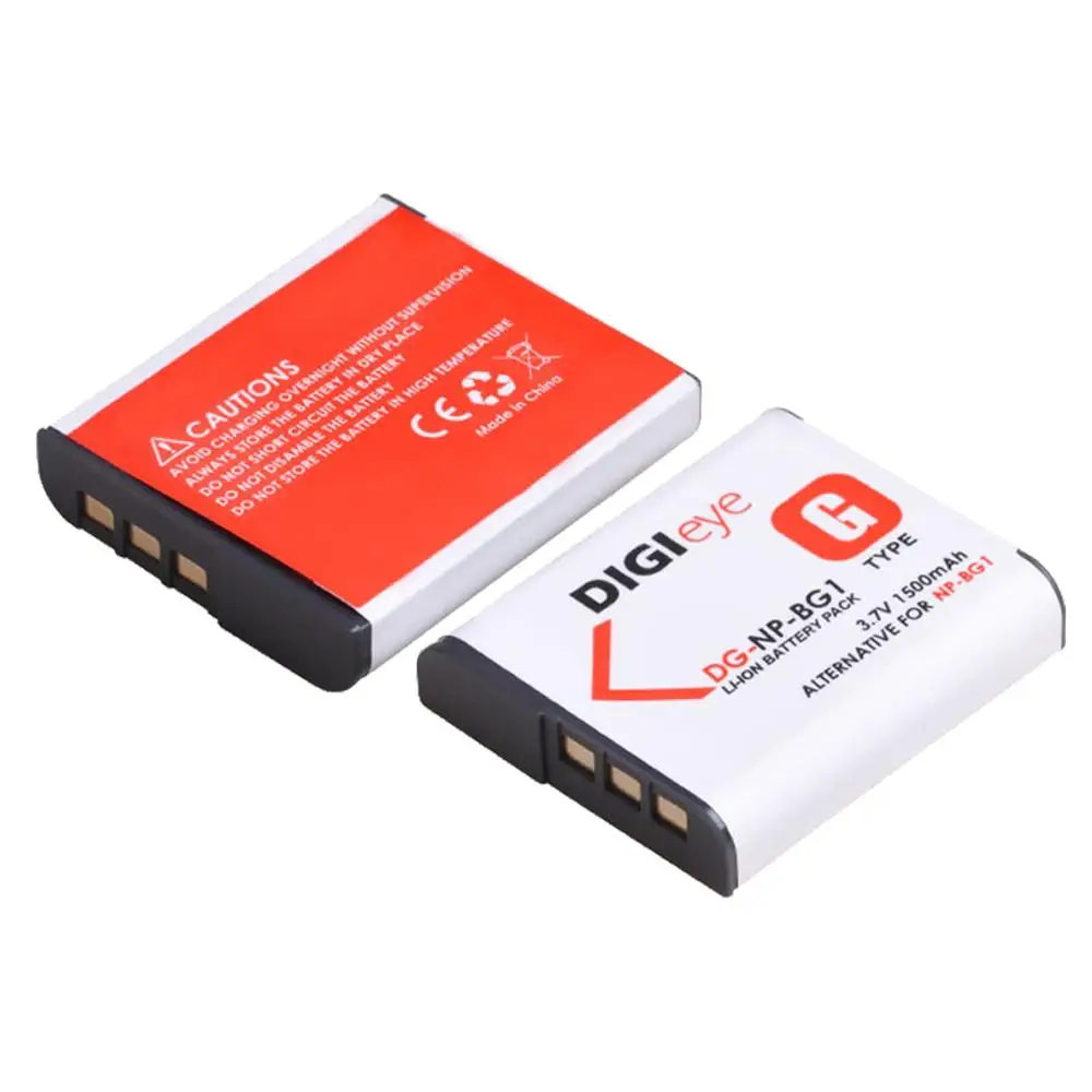 1500mAh NP-BG1 NP-FG1 bateria + ładowarka z podwójnym portem USB dla Sony cyber-shot DSC H7 H9 H10 H20 H50 H55 H70 HX5V HX9V HX30 W110 W30