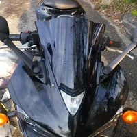 Parabrisas para 2014 2015 2016 2017 2018 Yamaha YZF-R25 YZF R25 YZF-R3 R3 deflectores de pantalla de viento parabrisas humo iridio