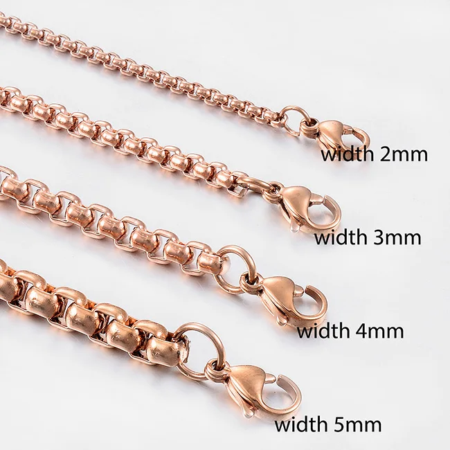 Damen-Halskette Neue Mode Persönlichkeit Runde Kette Kann Als Geschenk Verwendet Werden – Detail 1