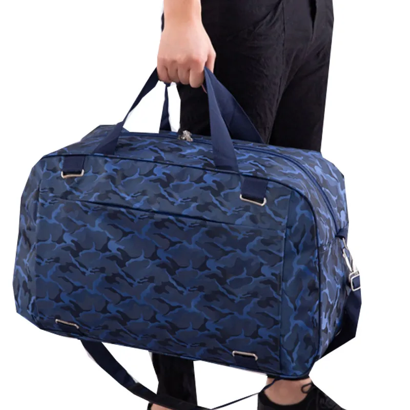 

Fashion camouflage tote travel bag women men shoulder travel handbag large capacity Weekend Duffle Luggage bag