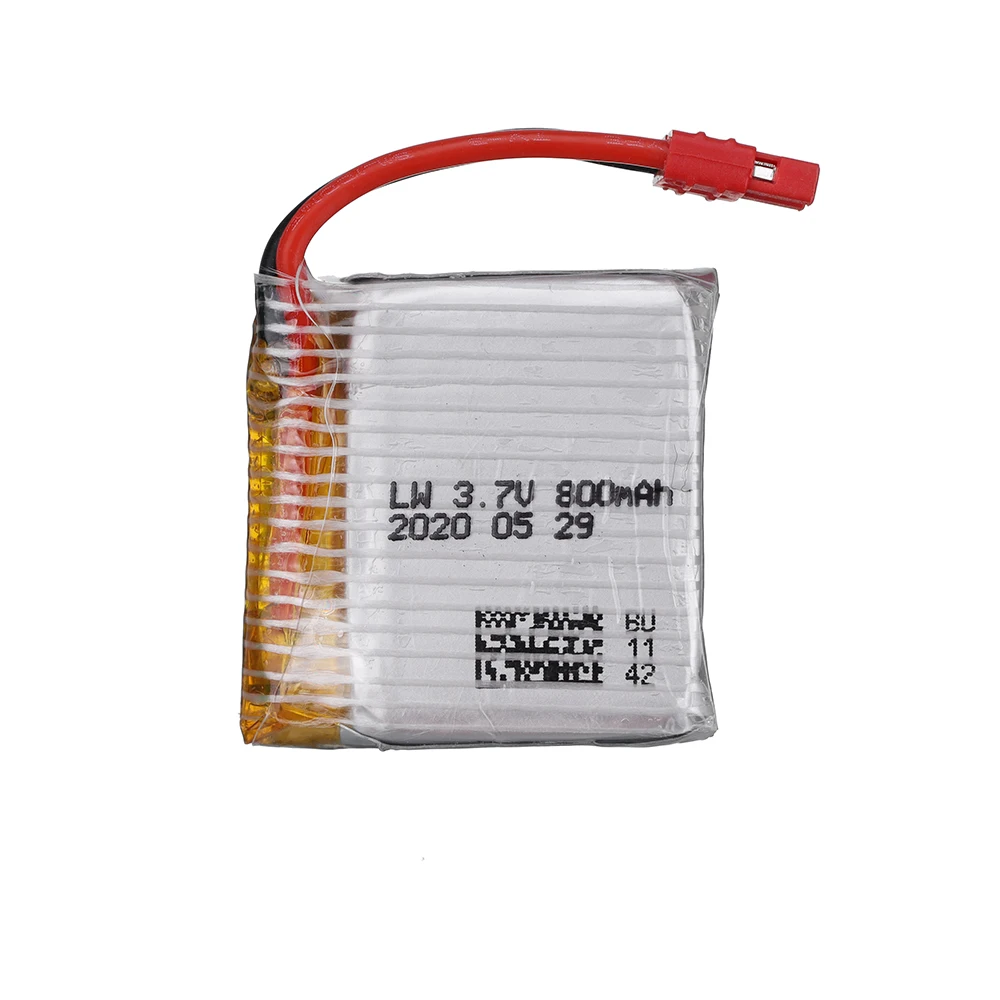 Uaktualnij baterię do Syma X21 / X21w x26 zdalnie sterowany dron Quadcopter części zamienne akcesoria 3.7V 800mAh bateria Lipo 1 sztuk do 10 sztuk