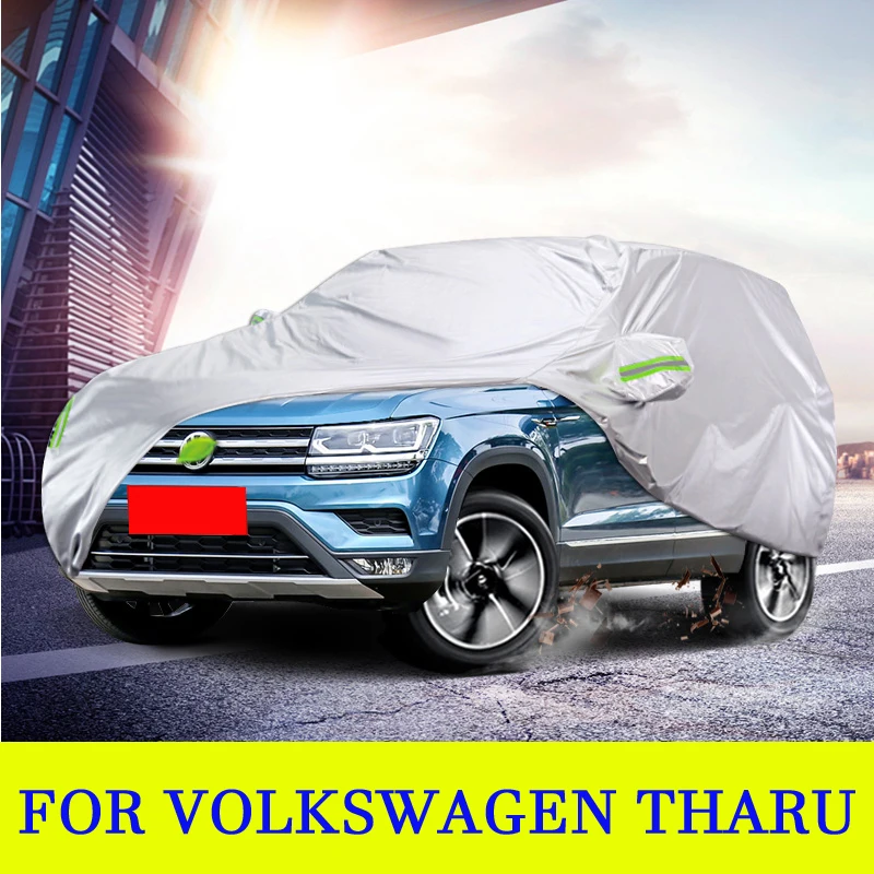 Full Car Covers For VW Volkswagen Tharu Outdoor Snow Protective Sunshade Dustproof Waterproof Oxford Cloth Accessories