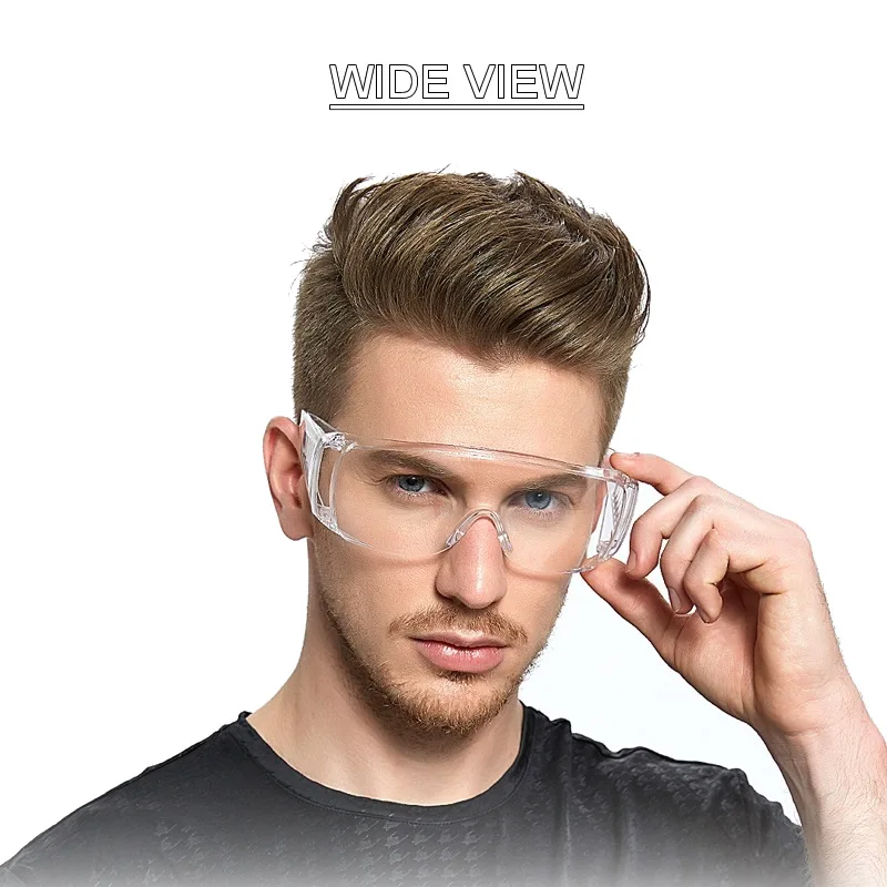 High Quality Safety Glasses Anti-Splash Impact-Resistant PC Lens Work Safety Goggles For Lab DIY Kids/Adult Eyes Protection