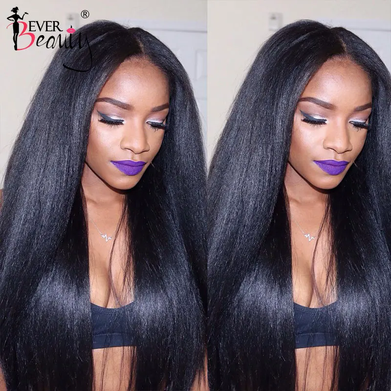 

Yaki Straight Hair Bundles With Closure Coarse Light Yaki Straight Human Hair Extensions Brazilian Virgin Hair Weave Bundles