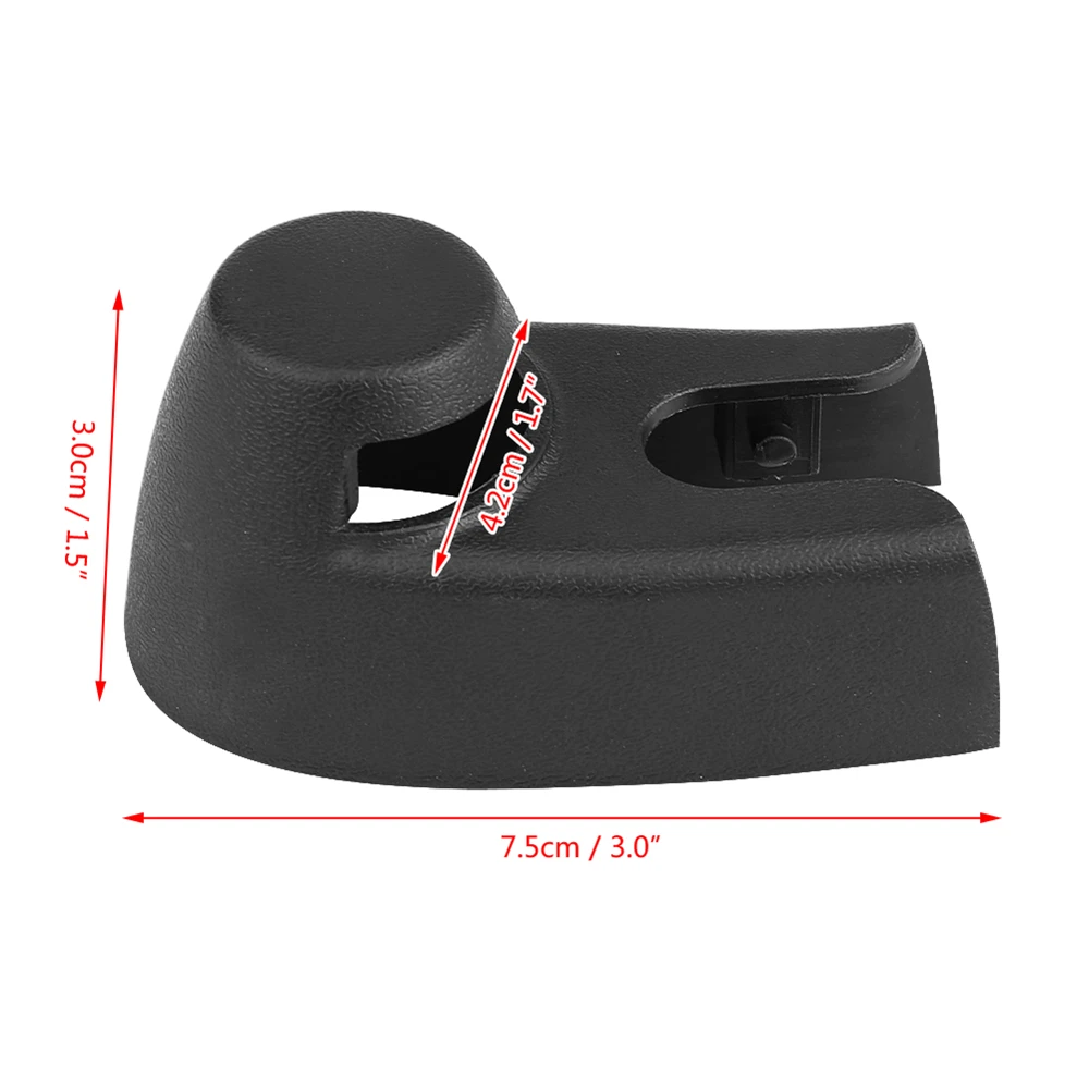 Professional Car Rear Windshield Wiper Arm Washer Cap Nut Cover for Seat Ibiza 2009-2012 5P0955435B Car Accessories Auto Parts