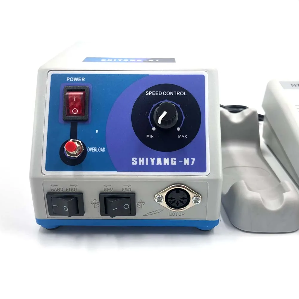 Dental LAB Micro Motor SMT Marathon Machine SHIYANG N7 + 35K RPM Handpiece H37L1 Dental Lab Equipment