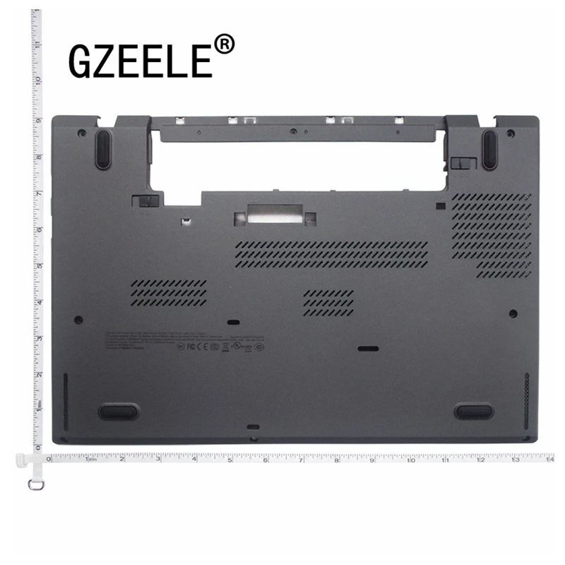 

GZEELE New lower case for Lenovo for Thinkpad T450 Bottom Base Cover Case W/ Dock 01AW567 00HN616 black with docking