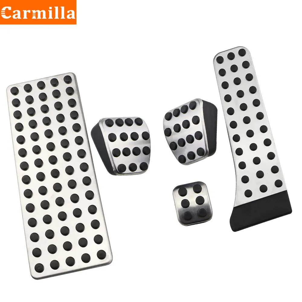 Stainless Steel Pedal for Mercedes Benz C E S GLK SLK CLS SL-Class W203 W204 W211 W212 W210 W205 Accelerator Brake Footrest Pad