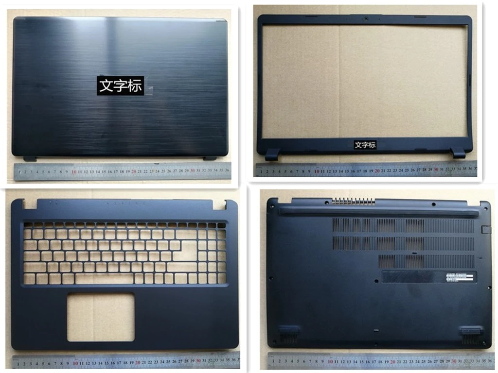 New laptop For Acer A5 A515-52 A515-52G-57SF 52K Black LCD Back Cover Top Case/Front Bezel/Palmrest/Bottom Base Cover Case