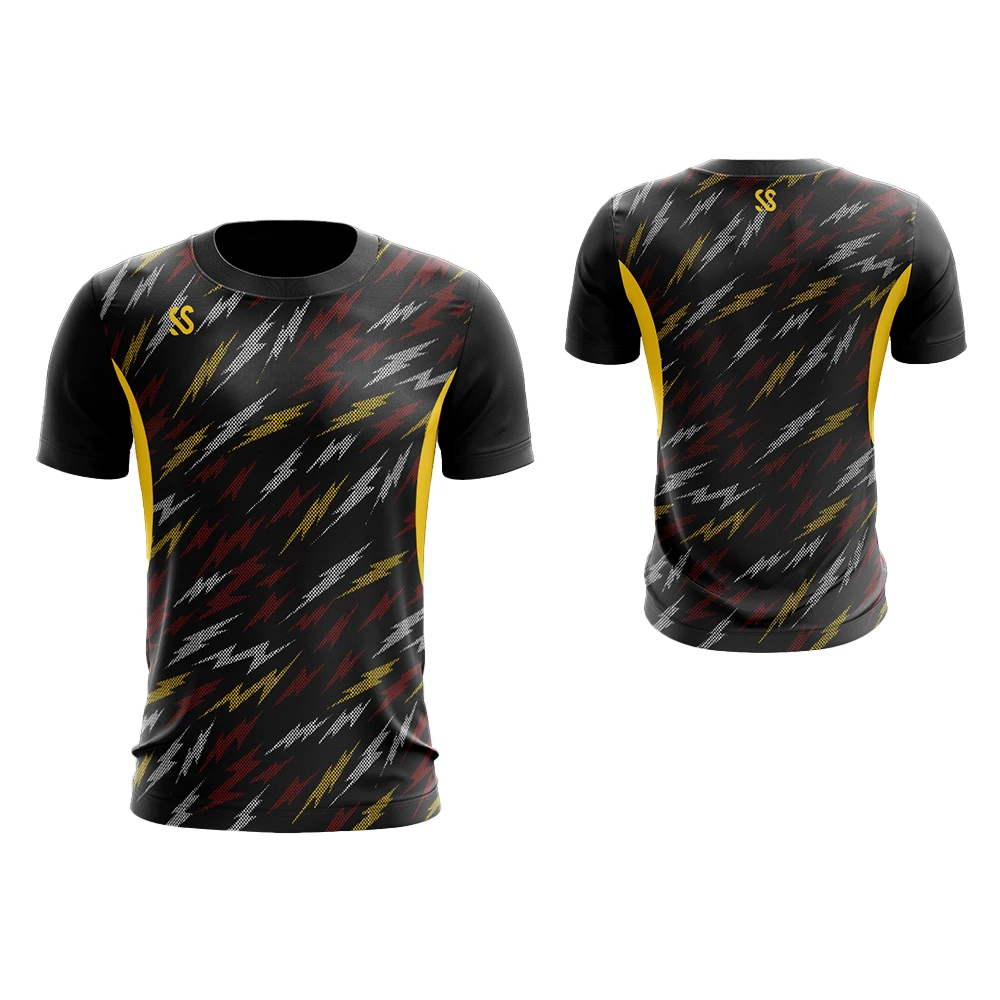 도매 맞춤형 신상품 속건 배드민턴 맞춤 스포츠 티셔츠, 테니스 티셔츠 남녀 공용, 탁구 티셔츠