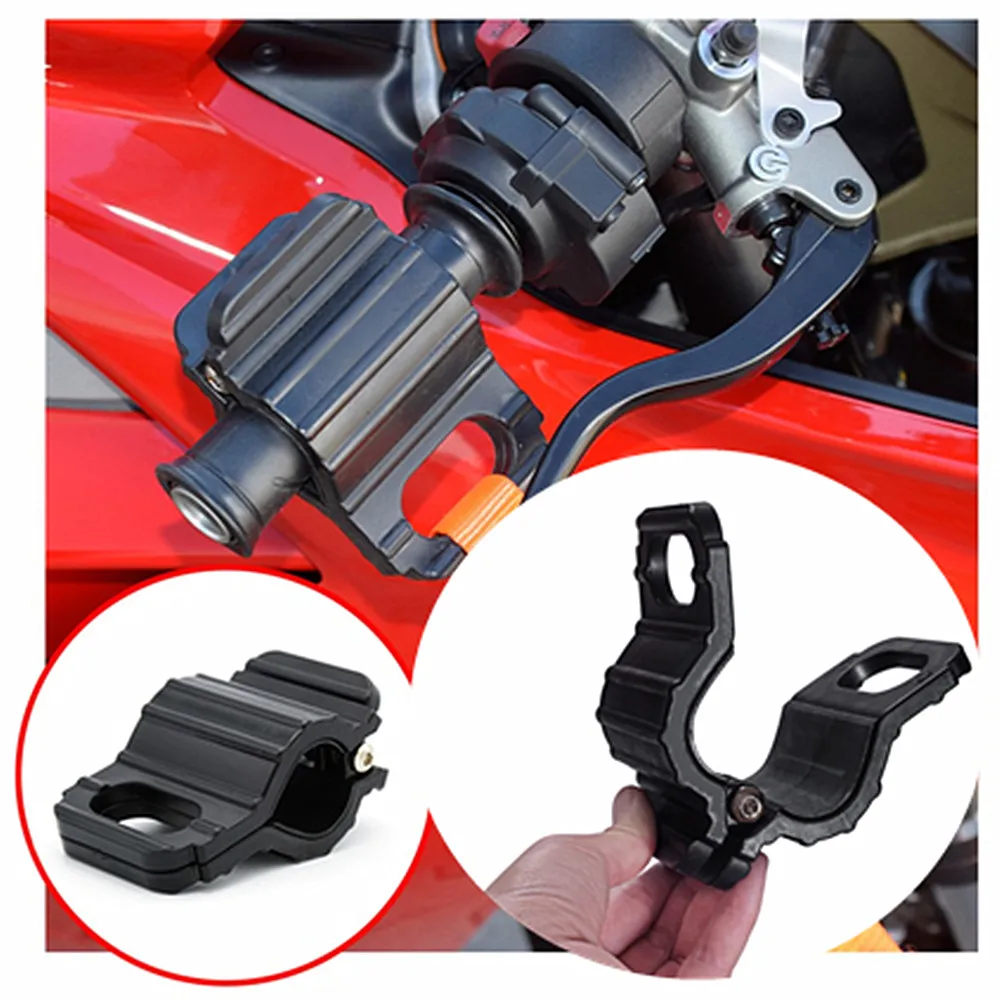 New Tie-Down Clamp Universal Motorcycle Tie Down Emergency Snap Connection handlebar Motorbike Accessories For BMW For YAMAHA