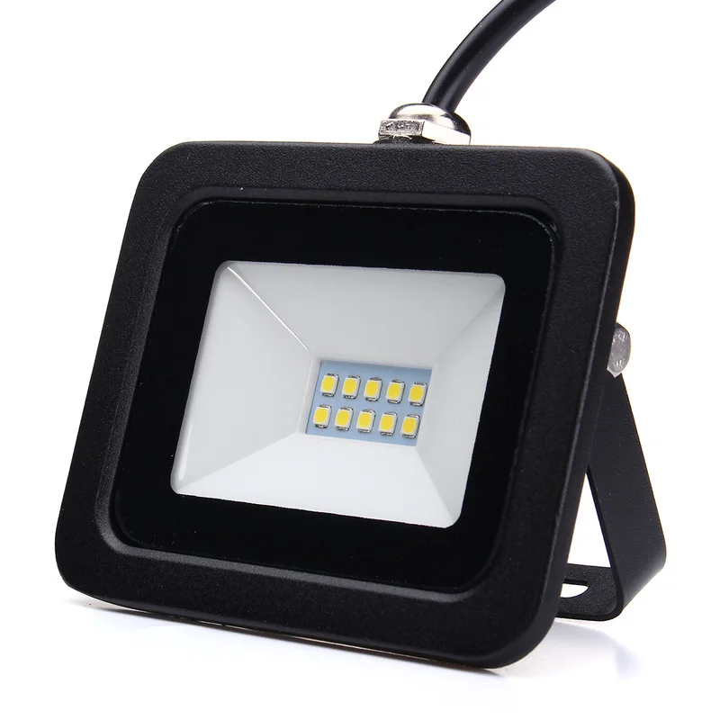 10W AC220-240V LED Flood Light  Ultra-Thin LED Floodlight Garden Waterproof Outdooor Spotlight Landscape Lamp Dropshipping