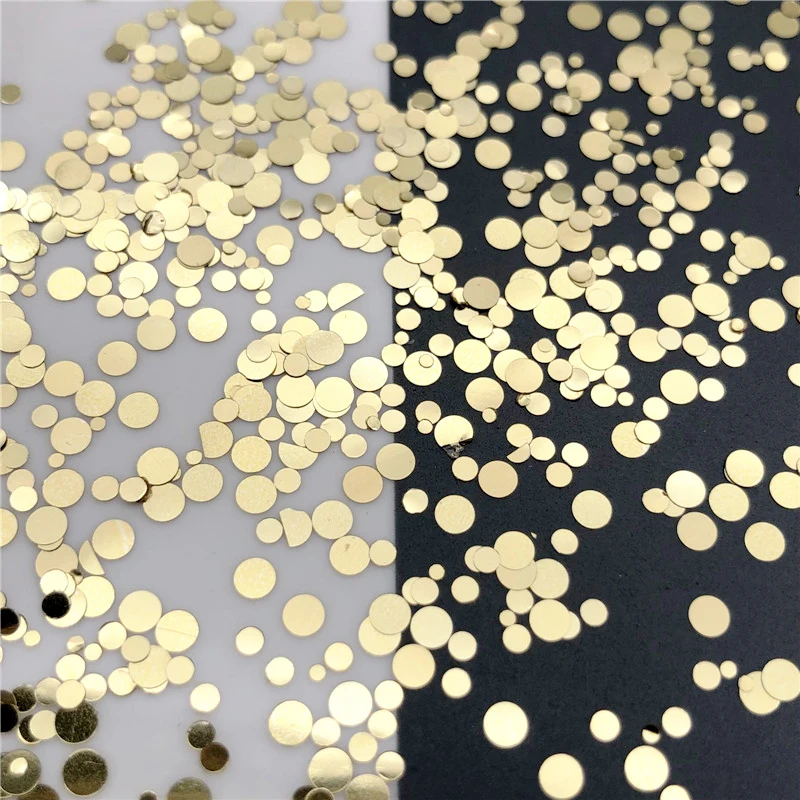 20g/Pack 1-2-3mm Mix Dot  Ultrathin Nail Glitter Sequins For Body Art Painting Nail Artl DIY Decoration