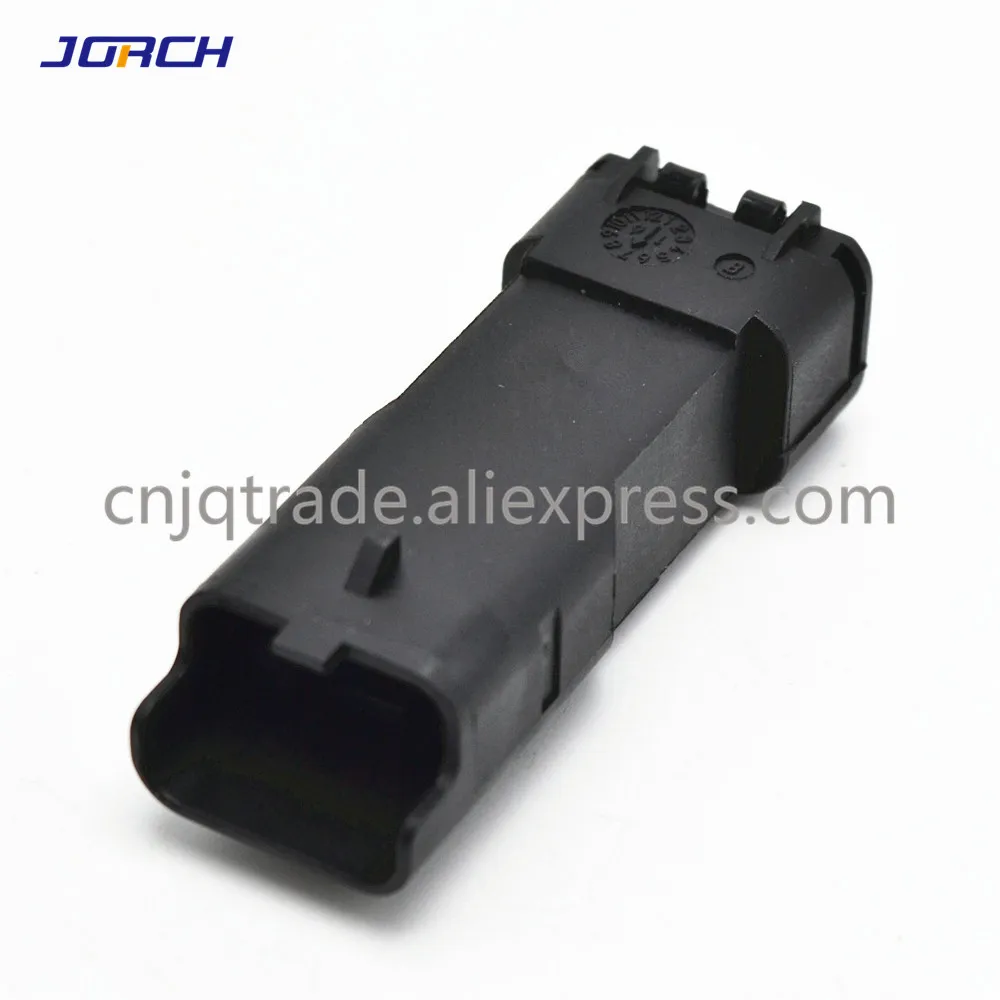 5 Sets 4 Pin Male Waterproof Automotive Connector Socket For FCI SICFHPE04BK 15369055