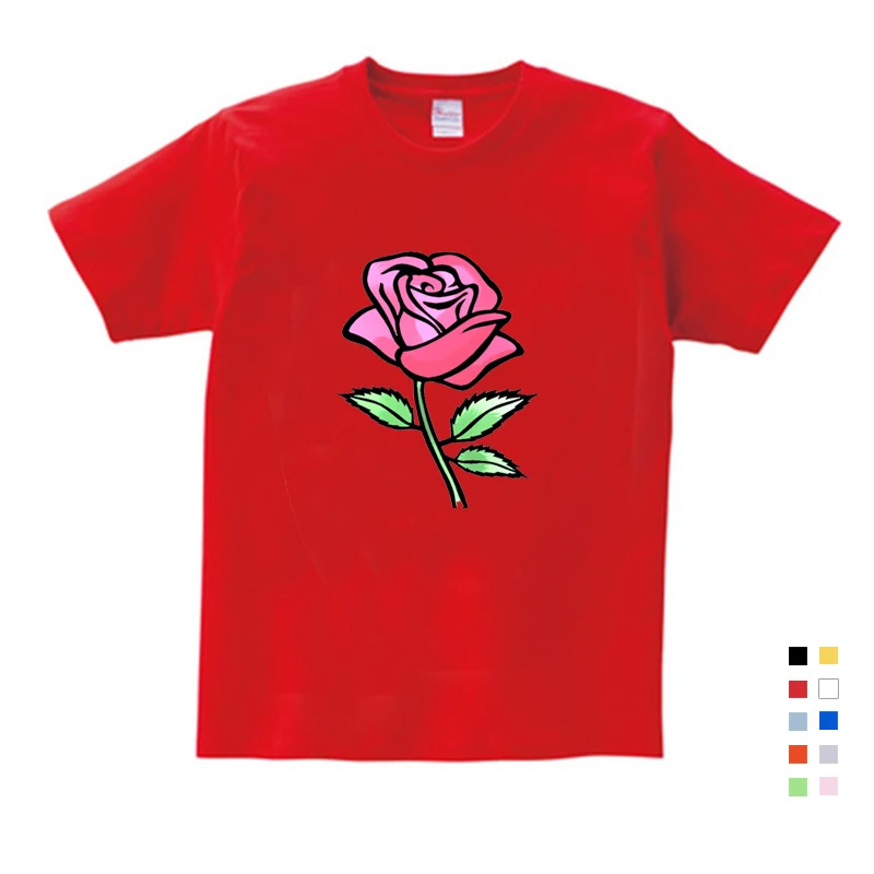 

t shirt 2020 New Kids T-shirts GUNS N ROSE NIGHTRIAN Printed T Shirt Men Boy T Shirt Summer Black T-shirt Punk Skull Rose Design