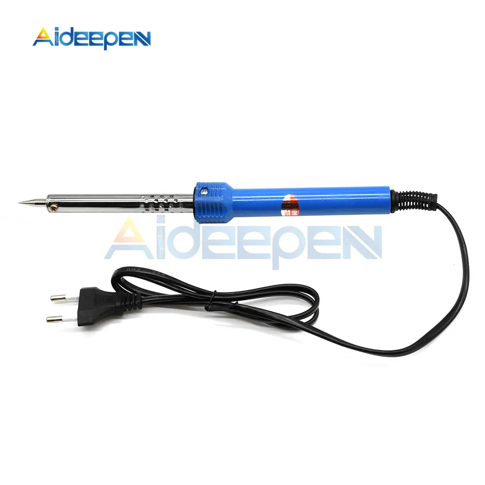 Aideepen AC 220V Electric Soldering Iron External Hand Welding Solder Tool 60w Heat Pencil Soldering Tool EU Plug