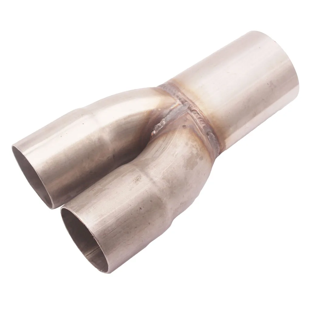 2-1 Stainless Steel Exhaust Merge Collector Dual 2\