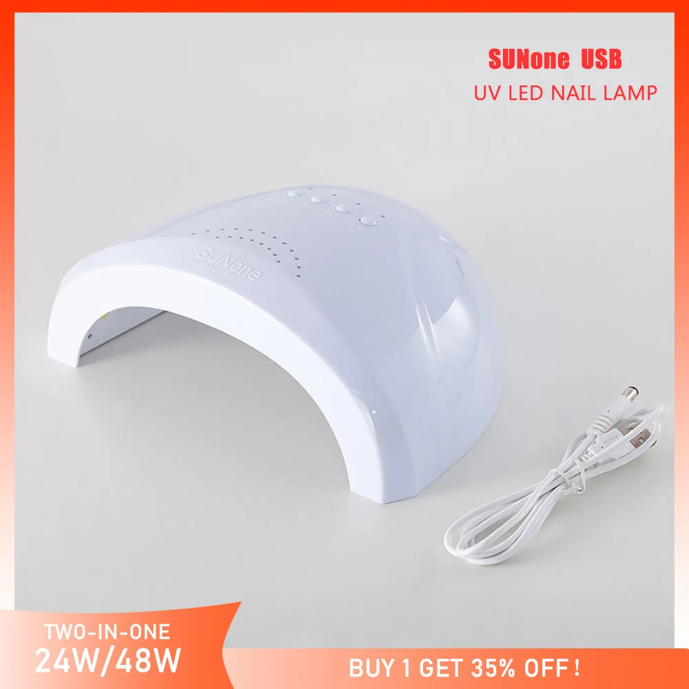 

Sunone 24W&48W Nail Lamp UV Lamp Professional Nail Dryer for Nails Machine UV LED Nail Curing Lamp for Gel Polish Nail Art Tools