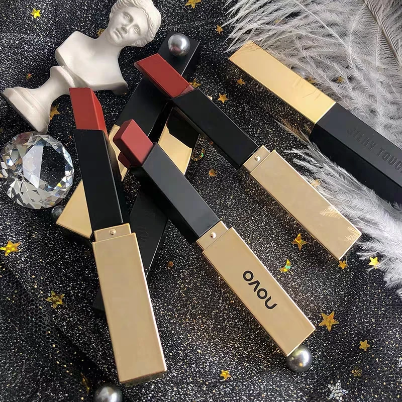 Charming Velvet Matte Lipstick Smooth Luxury Silky Touch Waterproof Long Lasting 6 colors Pigmented Easy to Wear Lip Makeup