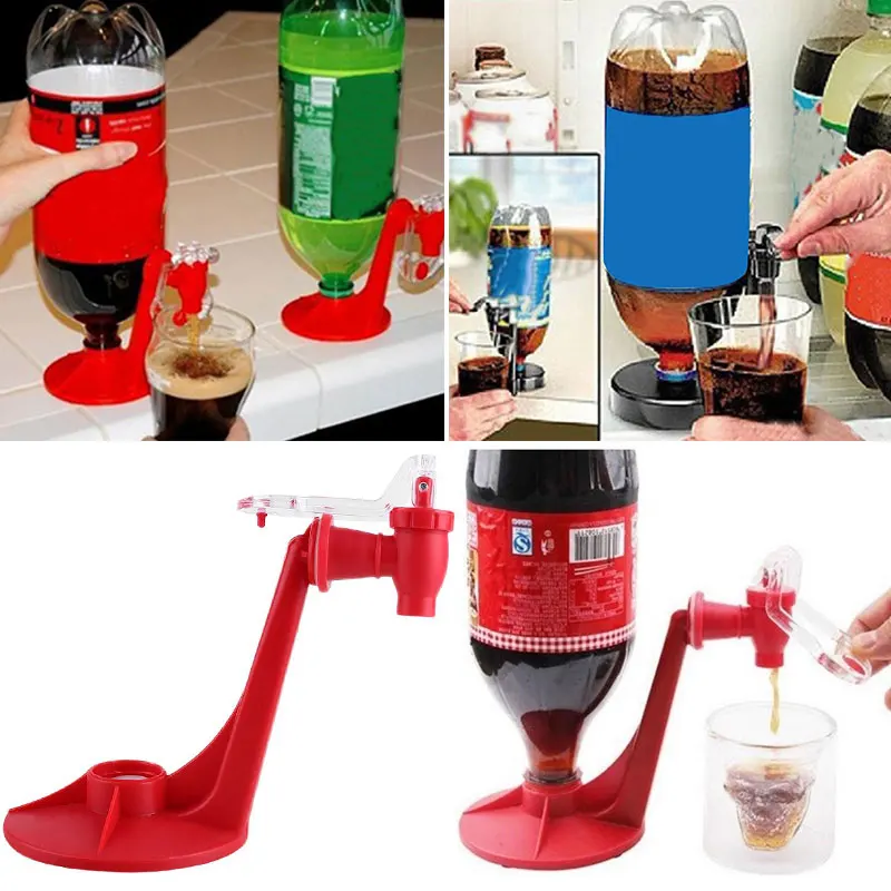 1PC Handy Coke Juice Dispenser Water-drinking Machine Gadget Party Home Resturant Kitchen Coke Beverage Water Drinking Tools