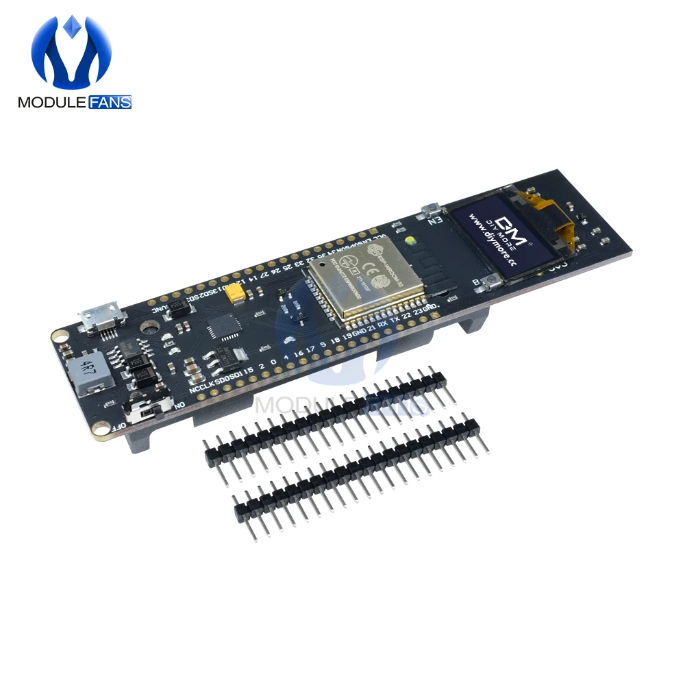 ESP8266 ESP32 0,96 '0,96 дюймовый OLED дисплей WiFi Bluetooth 18650 литиевая Магнитная плата разработки CP2102 модуль