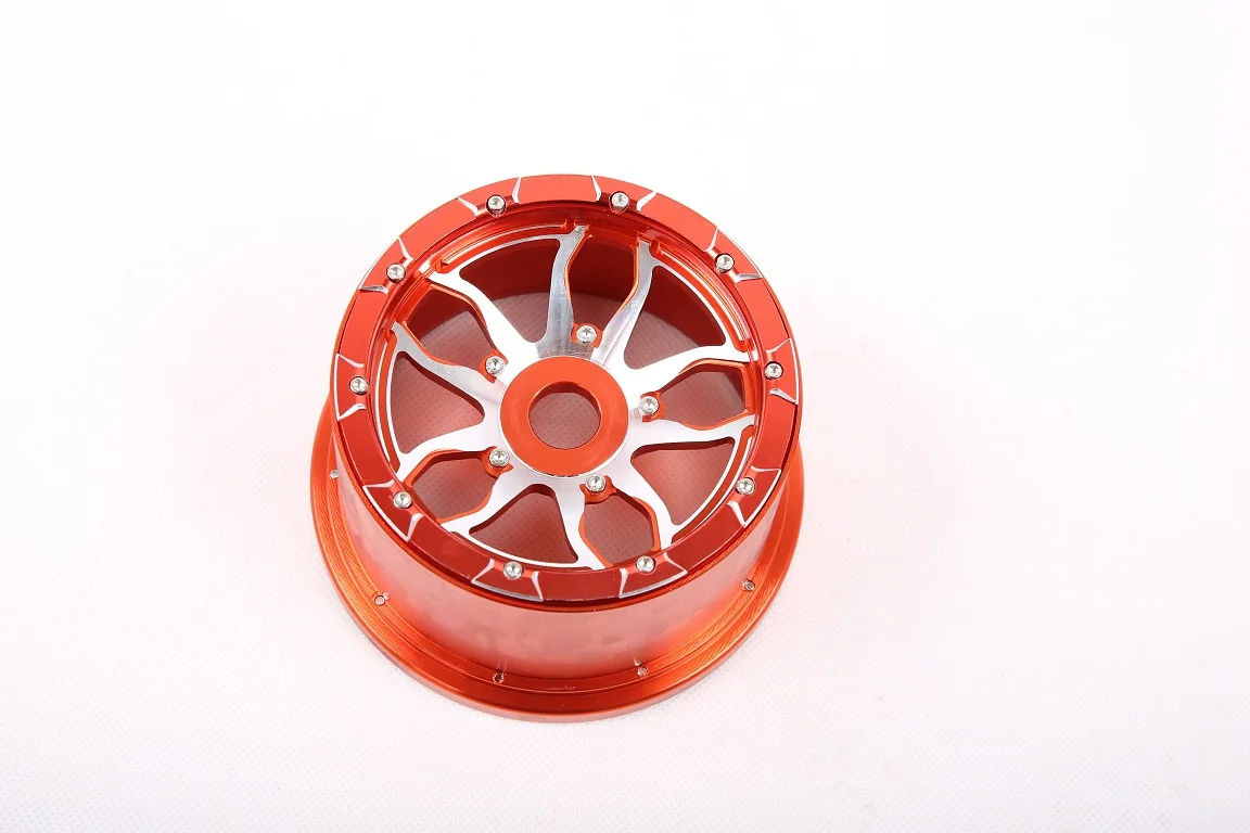 CNC Metal Wheel Hub Set Fit for 1/5 RC CAR Hpi Rofun Rovan KM Baja 5b Upgrade Parts