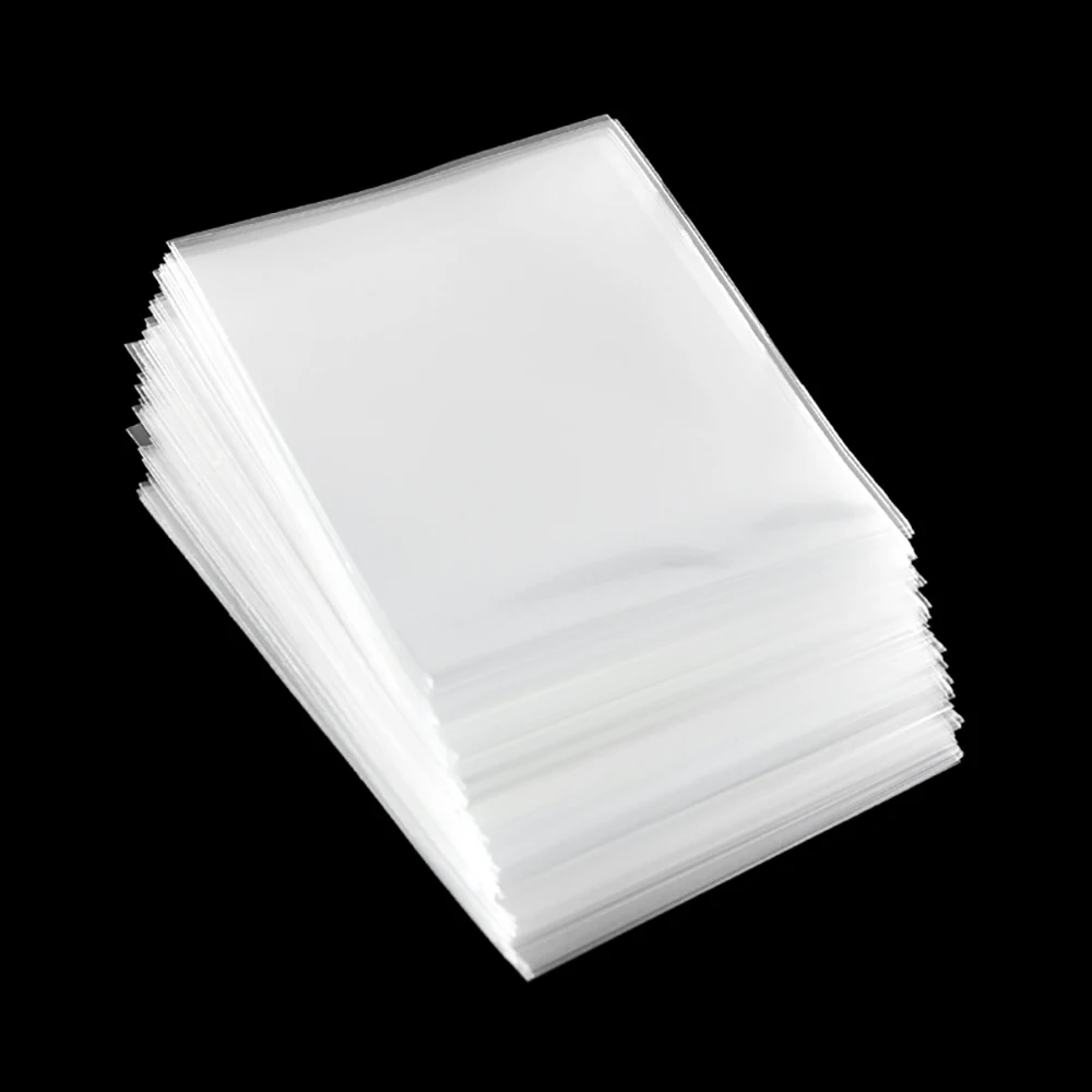 100 unids/pack fundas para tarjetas de alta calidad 61x88mm Protector de tarjetas para juego de mesa de reunión mágica juegos al aire libre transparentes