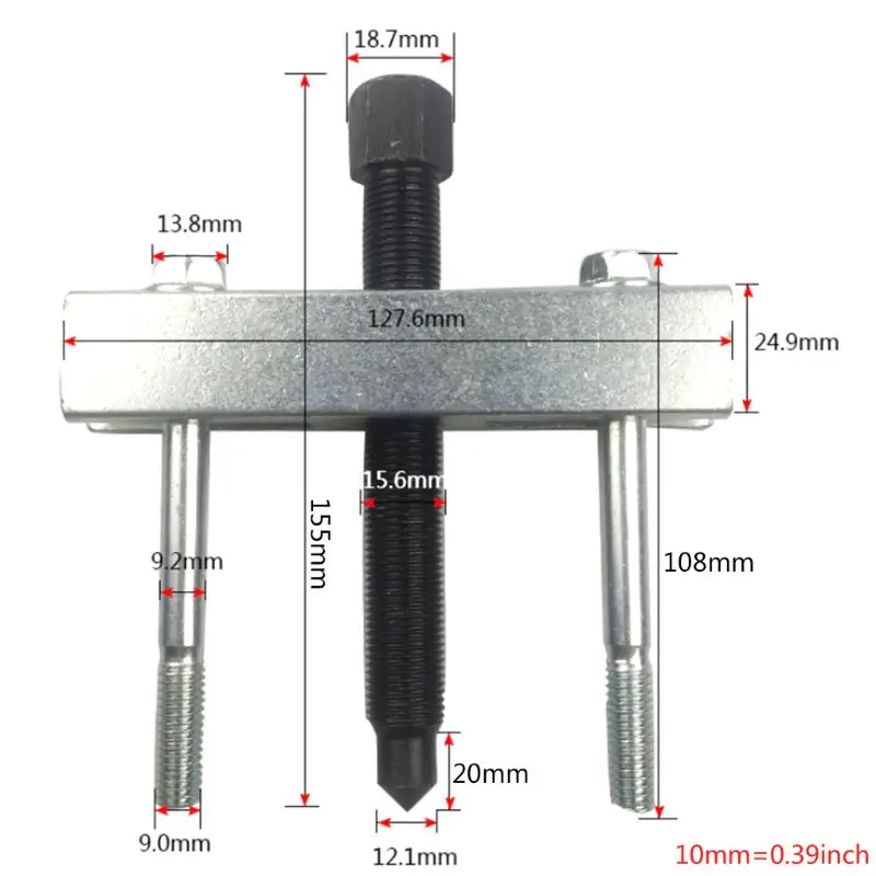 

2021 New 1-4/5" to 4-4/5" Gear and Pulley Puller Crankshaft Bearing Puller Auto maintenance tools