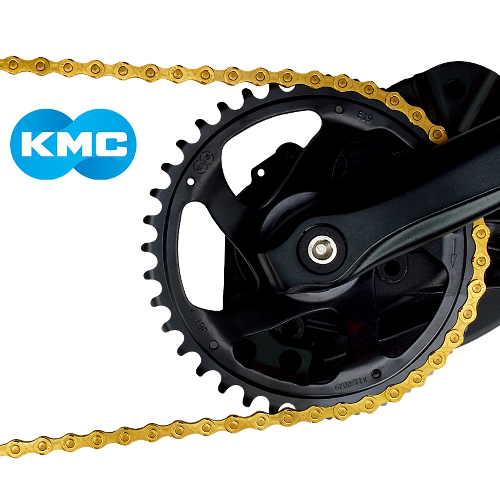 Origin KMC X8 Ti-N Gold Bicycle Chain Mtb Road Bike 8 Speed Chains for Sram/campagnolo Derailleur Systems