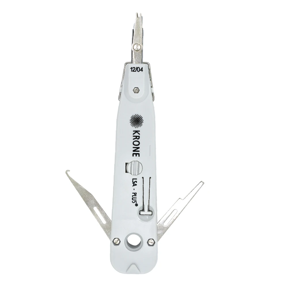 TISHRIC-Herramienta de red Original, crimpadora de Cable Krone, tipo estándar, RJ45, RJ11, Punch Down, lsa-plus