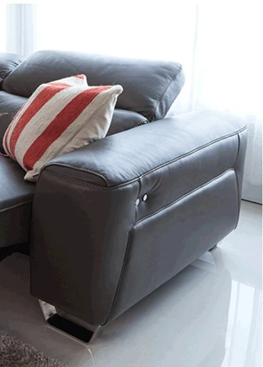 Sofa do salonu zestaw 4 sofa do siedzenia fotel elektryczny kanapa skórzana kanapy segmentowe muebles de sala moveis para casa