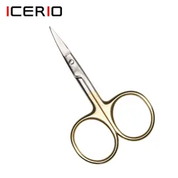 ICERIO Tijeras para atar moscas acero inoxidable cuchillas dentadas
