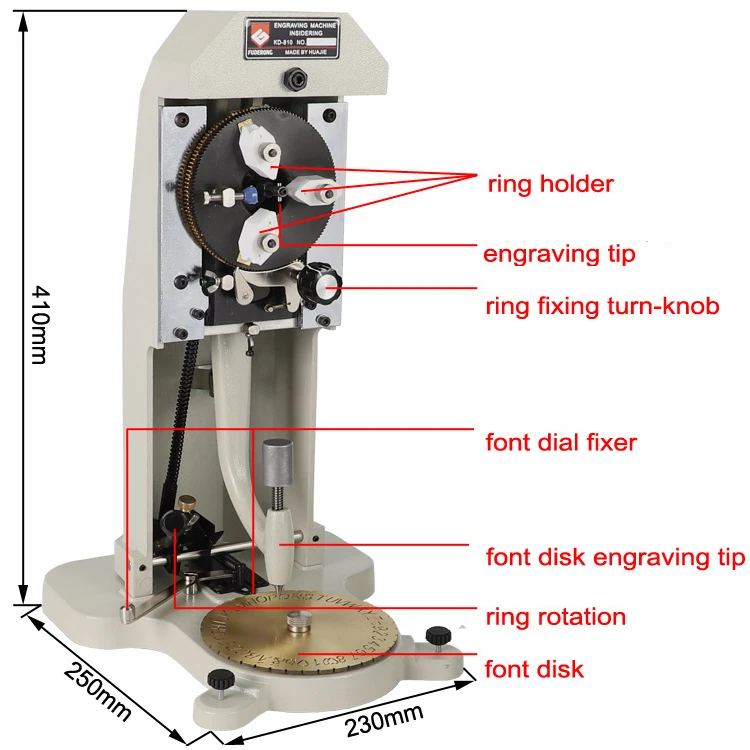 Hand Operate Inside Ring Engraving Machine,jewerly Engraving Machine marking on ring letters & number, Metal Ring Engraver