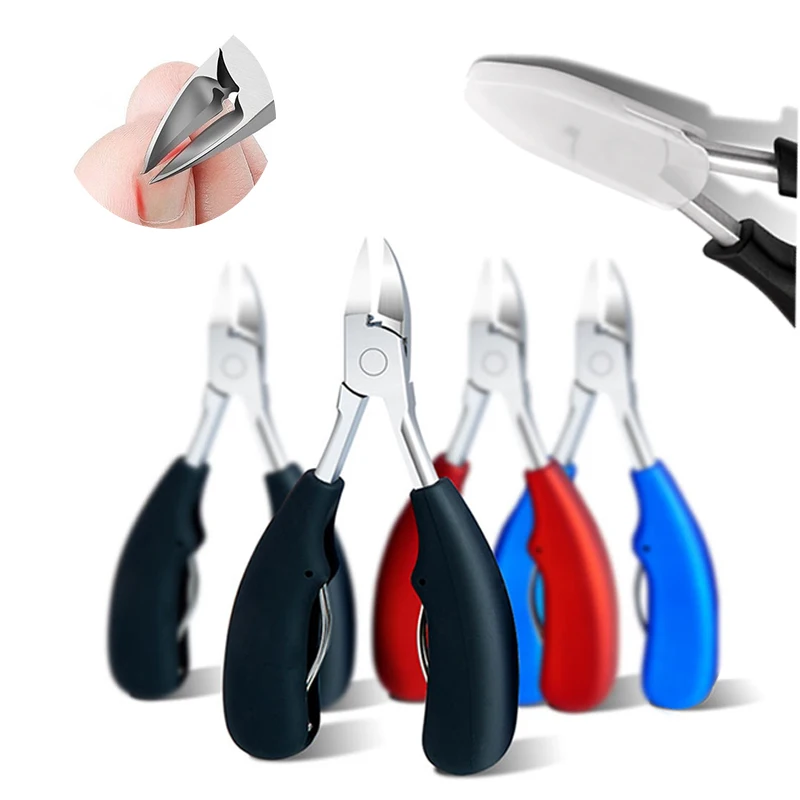 Toe Nail Clippers Nail Correction Thick Nails Ingrown Toenails Nippers Cutters Dead Skin Dirt Remover Pedicure Care Tool 2021