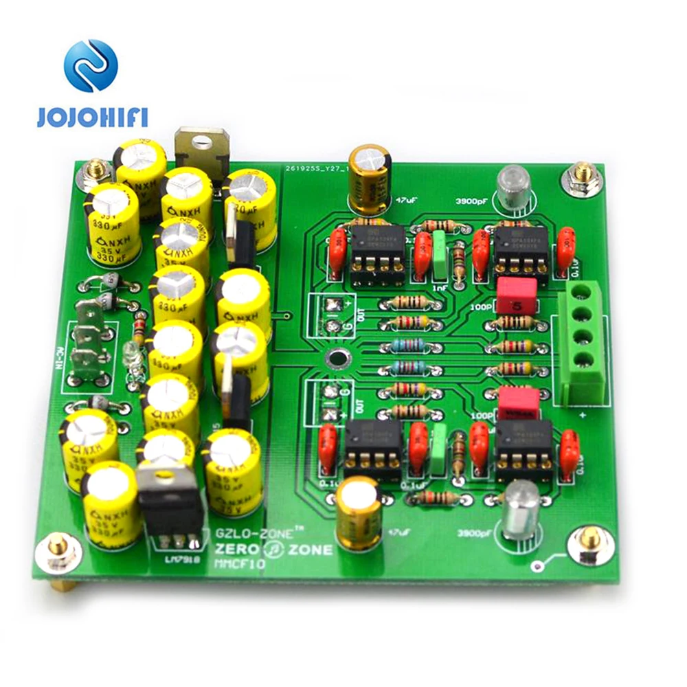 

Усилитель фона MMCF10 мм OPA604 * 4 AMP, обратная связь, затухание, готовая плата