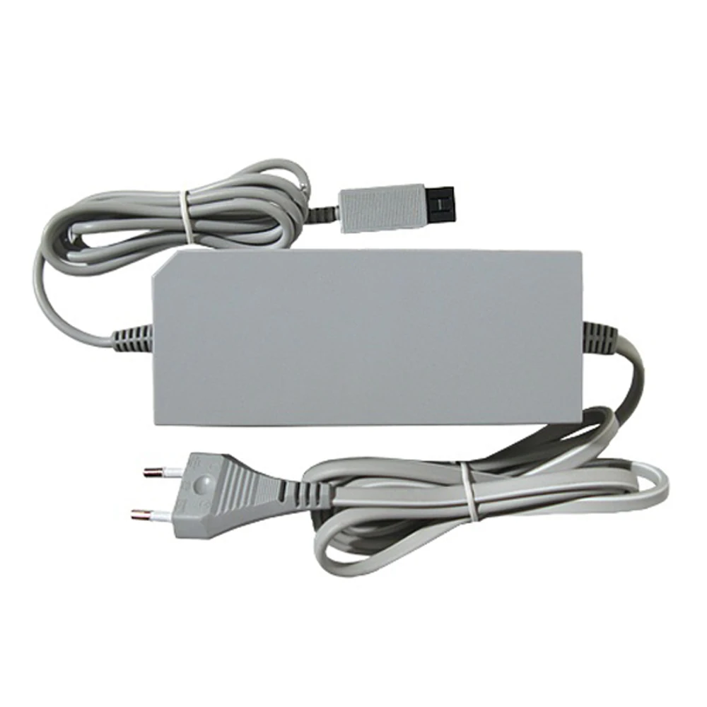 US EU UK plug AC Charger Adapter Cable for Wii Console Home Wall Power Supply