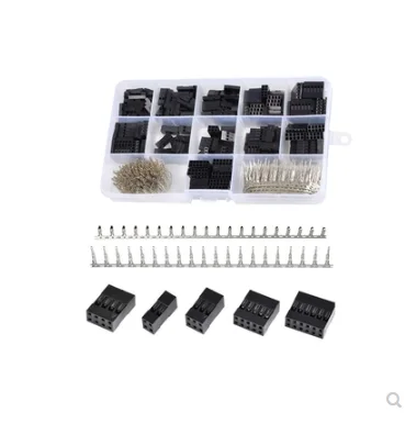 620 دوبونت الطائر رئيس موصل شل مع 2.54 مللي متر ذكر/أنثى القصب بعقب لوحة مجموعة صناديق