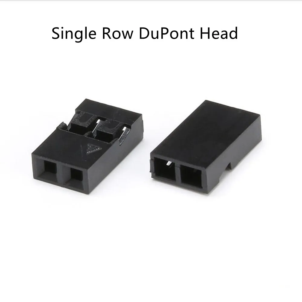 DuPont Head 2.0mm Connector Plug Single Row Plastic Shell Housing 2/3/4/5P