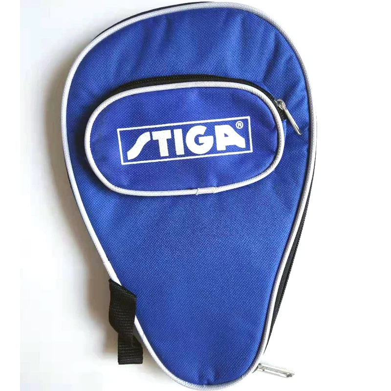 Estuche para raquetas de tenis de mesa Stiga, paleta de pingpong deportiva para raqueta de calabaza, letra grande, bolsa