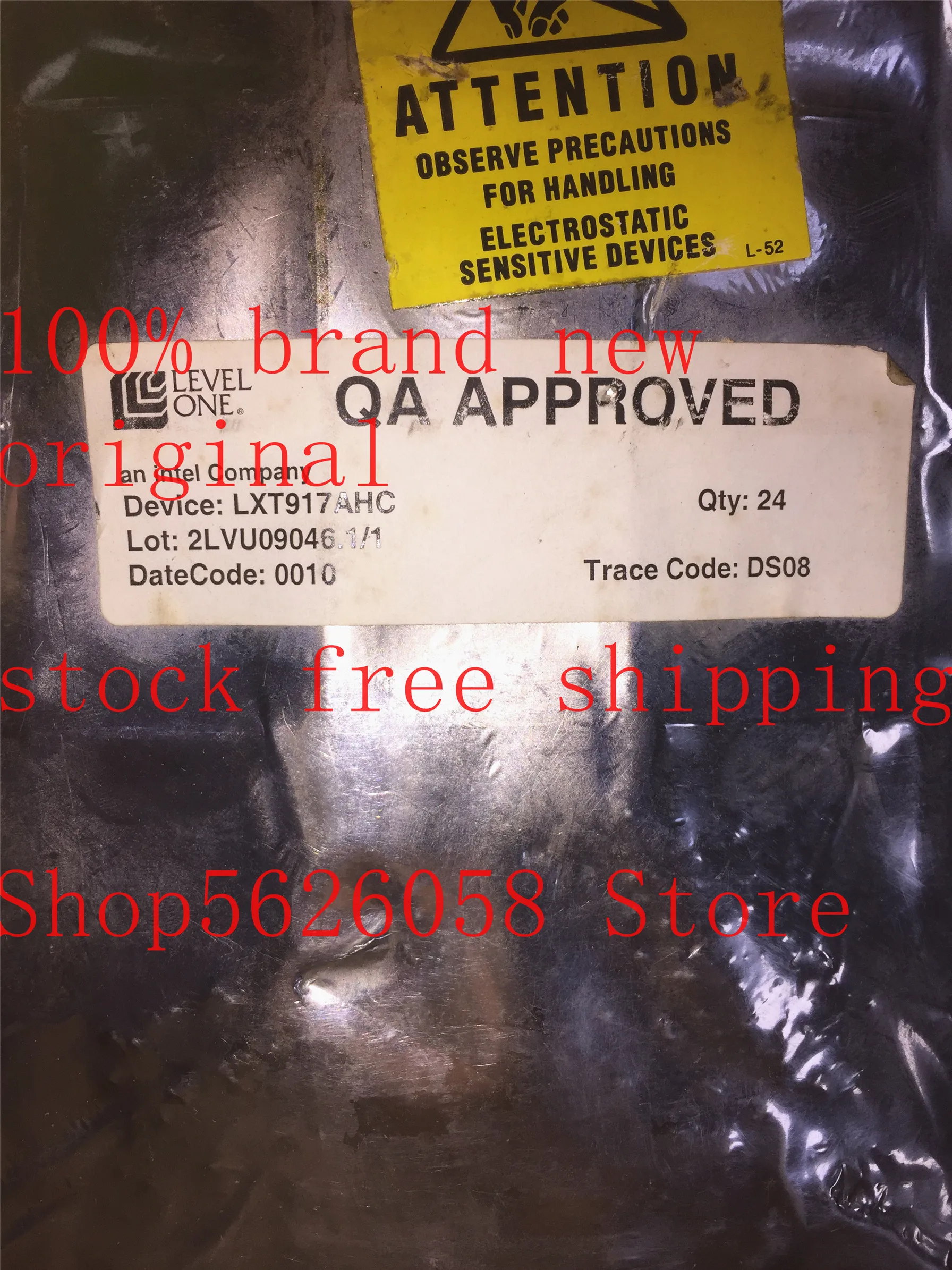 

1 шт./лот LXT917AHC QFP 100% Новый оригинальный