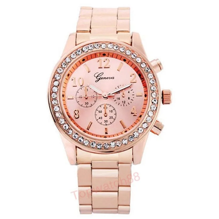 Fashionable casual wome three-eyed six stitches fashion steel belt male ladies watch lovers a undertakes to electronic wholesale