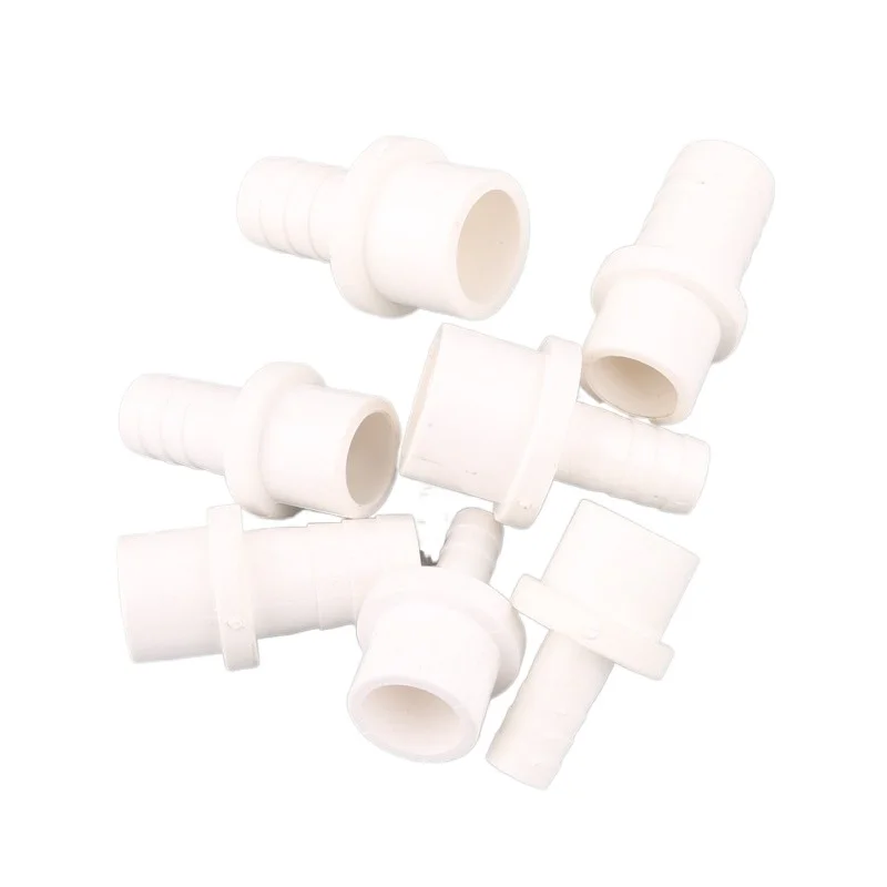 2pcs PVC O.D 20/25 To 8/10/12/14/16/19/20mm Pagoda Connector Garden Hose Adapter Water Pipe Soft Hose Tube Joint Accessories