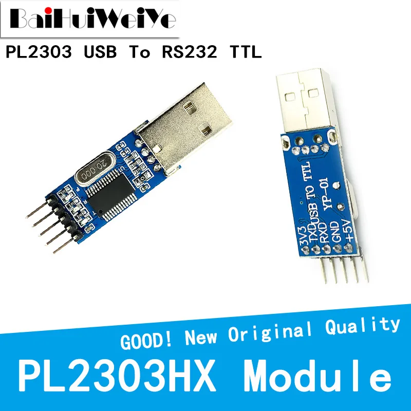 PL2303HX PL2303 USB To RS232 TTL Converter Adapter Module STC Microcontroller Brush Machine Board Programming Unit In The Nin