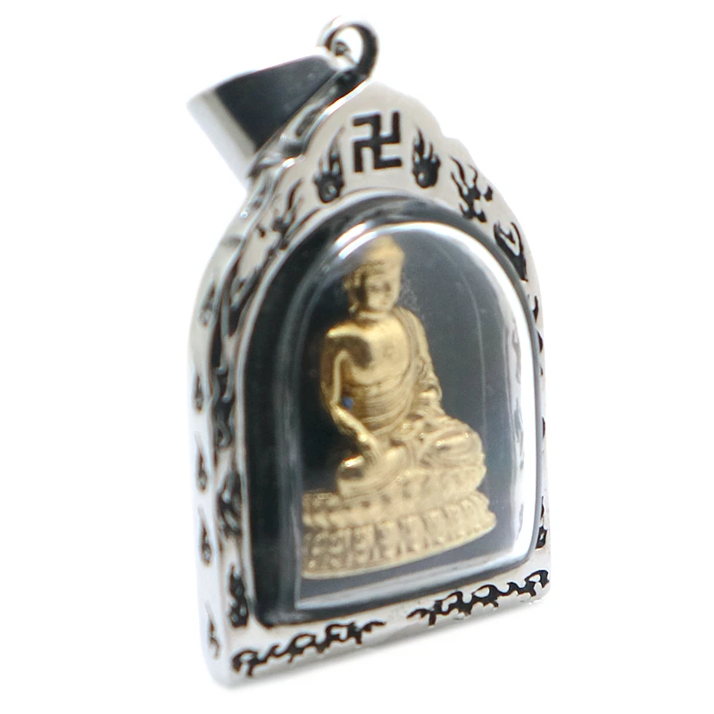 Unisex 316L Stainless Steel Buddha Pendant Newest