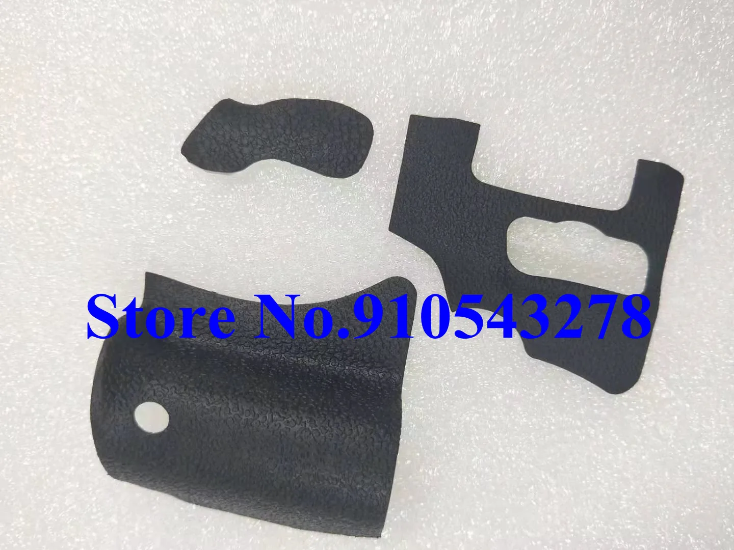 A Set of New Front Grip Side Back Thumb Rubber Cover Unit For Canon FOR EOS 600D Rebel T3i Kiss X5 + Adhesive Tape