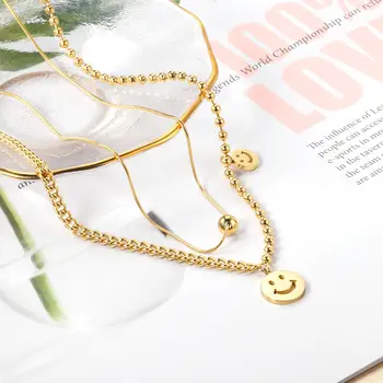 12 best sales Collana smiley - №7