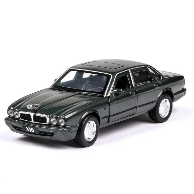 1:36 high simulation alloy car model,XJ6 car toy,fine workmanship high quality car model,free shipping