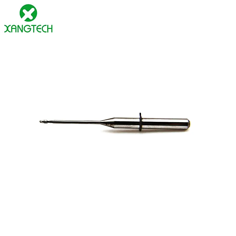 XANGTECH CAD CAM VHF Drill Tools Dental Pmma Milling Bur 0.6/1.0/2.0mm for Wax Blocks