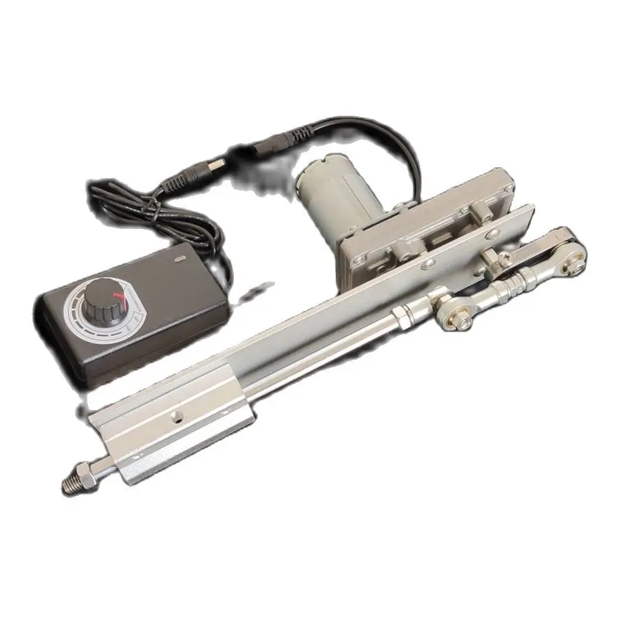 DC 12V 24V 2-8CM Reciprocating Cycle Linear Actuator Gear Adjustable Telescopic Motor DIY Motor with Speed Controller Stroke